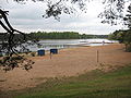 The beach of Lake Verevi in Elva.