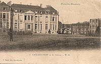 Le château de Caulaincourt vers 1900.