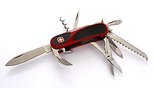 Photo of a Swiss army knife