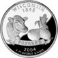 Wisconsin quarter dollar coin