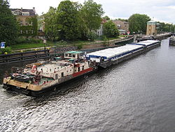 Havel river between Spandau and Haselhorst