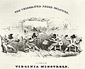 Image 58Detail from cover of The Celebrated Negro Melodies, as Sung by the Virginia Minstrels, 1843 (from Origins of the blues)