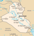 Image 49CIA map of Iraq, following typical labeling guidelines to maximize legibility and association (from Cartographic design)