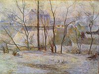 Winter Landscape, 1879, Museum of Fine Arts, Budapest