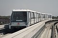 Une rame de la ligne Pujiang à Shanghai, Chine.