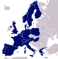 1992 (17 members): Hungary joins (post 1993 borders)