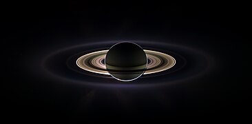 Saturn eclipse