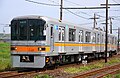 スカート取り付け工事直後（第35編成）