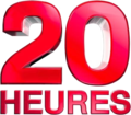 Logo du 20 heures du 1er septembre 2014 au 25 août 2019.