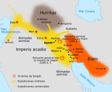 La Akada imperio en epoko de Sargono