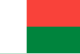 drapeau du Madagascar