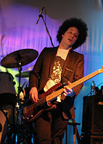 Justin Meldal-Johnson performing