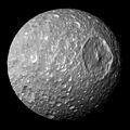 Mimas, a natual satellite of Saturn