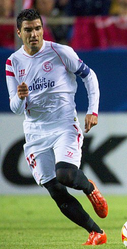 José Antonio Reyes a Sevilla színeiben 2015-ben