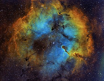 Elephant's trunk nebula by Ram Samudrala