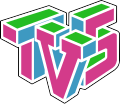 Logo de TV5 du 2 janvier 1984 au 5 septembre 1988.