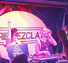 Nina Sky performing in 2014