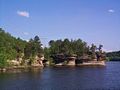 Image 32The Dells of the Wisconsin River form a tourism region focused on river features and nearby theme parks. (from Wisconsin)