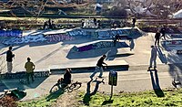 Skatepark in Friedrichshain