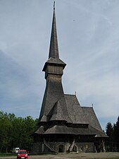 Săpânța-Peri Monastery church, the tallest wooden church in the world.