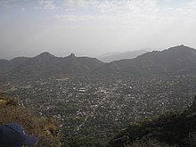 Vue générale de Morelos où a lieu le tournage de Sierra Torride