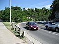 Jolley Cut, mountain access road