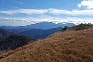 田代山からの日光連山