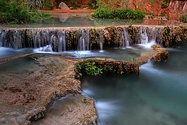 Havasu Creek du Grand Canyon aux États-Unis