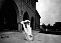 The Agassiz statue, Stanford University, California. April 1906