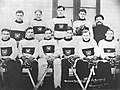 Les Wanderers de Montréal remportent la coupe Stanley en mars 1907 à Winnipeg.