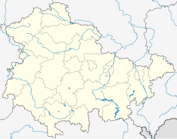 Weida is located in Thuringia