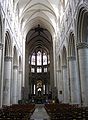 La nef vue du narthex.