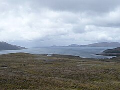 Paisaje en las islas Hermite