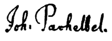 Description de l'image Pachelbel signature.gif.