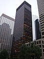 Fotografia dau Seagram Building, un exemple d'arquitectura d'estil internacionau.