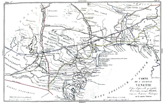 The territory of Venetia during Roman rule