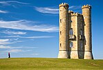 Broadway Tower i centrala England. Årets bild 2007.