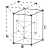 Hexagonal close packed crystal structure for terbium