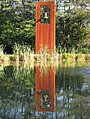 Oorlogsmonument: Friedensglocke (vredesklok) in het stadspark