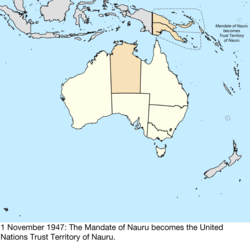 Map of Australia; for details, refer to adjacent text