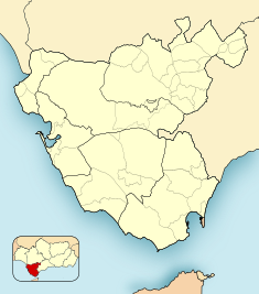 Arco de los Blanco is located in Province of Cádiz