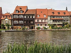 Ehemalige Fischerhäuser, Klein Venedig an der Regnitz Former fishing houses, Little Venice