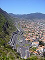 Vista panorâmica da segunda maior cidade madeirense, Machico