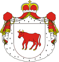 Escudo de los Príncipes Poniatowski desde 1764