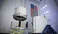 BEAM being loaded into SPACEX Dragon's trunk in February 2016