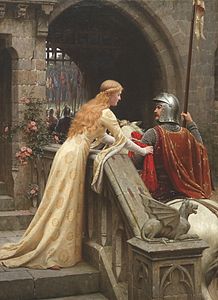 God Speed! (1900) by Edmund Leighton