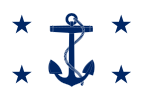 Flag of an Assistant Secretary of the Navy (United States) (anchor)