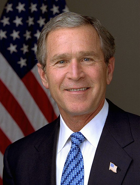 Portrait of George W. Bush