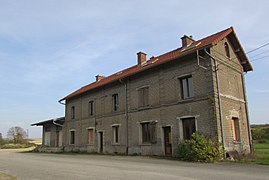 La gare actuelle de Vermand-Marteville.