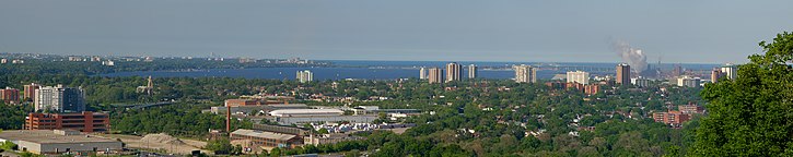 Vue panoramique d’Hamilton